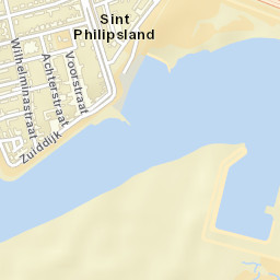Sint Philipsland Street Map