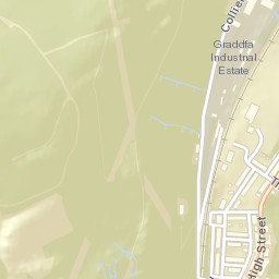 Llanbradach Street Map