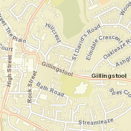 Thornbury Street Map