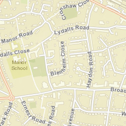 Didcot Street Map