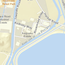 Towpath Rd, London Borough of Enfield Street Map