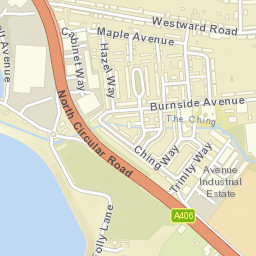 Walthamstow Ave, London Borough of Waltham Forest, E4, UK Street Map