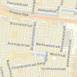 Biesdonk Street Map