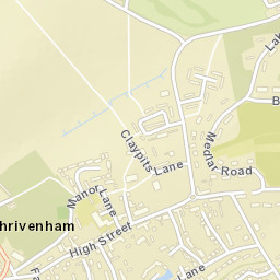 Shrivenham Street Map