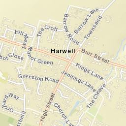 Harwell Street Map
