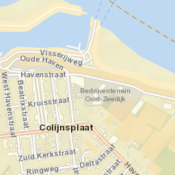 Colijnsplaat Street Map