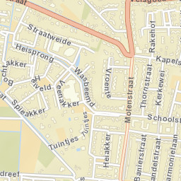 Prinsenbeek Street Map