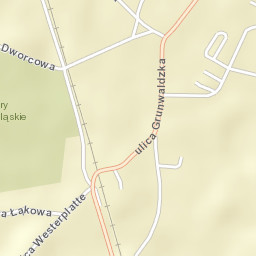 Kunice Żarskie Street Map