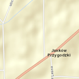 Janków Przygodzki Street Map