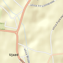 Ujazd Street Map