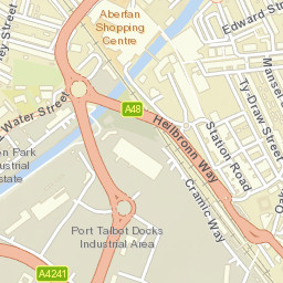 Port Talbot Street Map