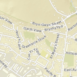 Bedwas Street Map