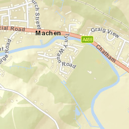 Machen Street Map