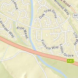 A467, Rogerstone, Newport NP10, UK Street Map