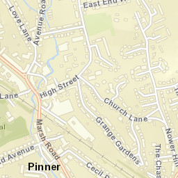 Pinner Street Map