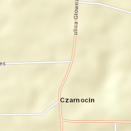 Czarnocin Street Map