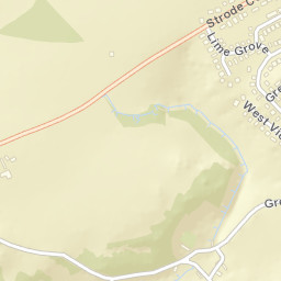 Hazel Lane, Bristol, South Gloucestershire, UK Street Map