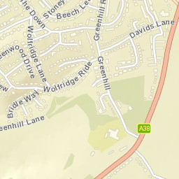 Alveston Street Map