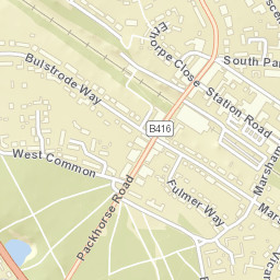 Gerrards Cross Street Map