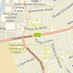 6 Blackhorse Ln, London, Greater London Street Map