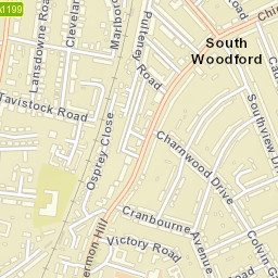 179 Hermon Hill, London, Greater London Street Map