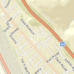 Taibach Street Map