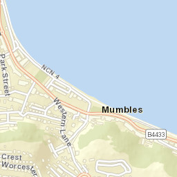 The Mumbles, Swansea SA3 4EH, UK Street Map