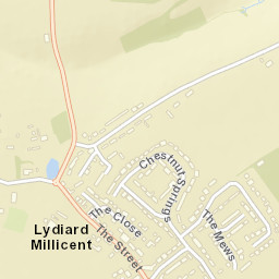 Lydiard Millicent Street Map