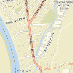 Bourne End Street Map