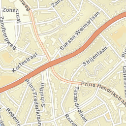 Zandberg Street Map