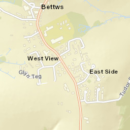 Betws Street Map