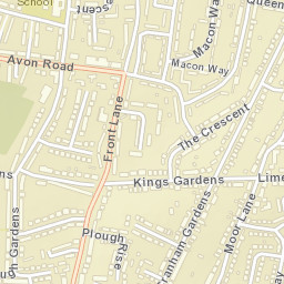 Cranham Street Map