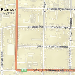 Ryl’sk Street Map