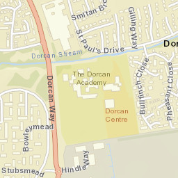 The Drive, Swindon SN3, UK Street Map