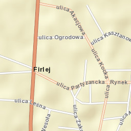 Firlej Street Map