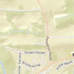 Bridgend county borough Street Map