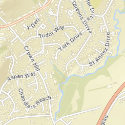 Llantwit Fardre Street Map