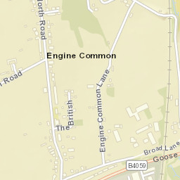 3-6 Engine Common Ln, Yate, South Gloucestershire BS37, UK Street Map