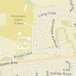 Goose Green Way, Yate, South Gloucestershire BS37, UK Street Map