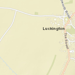 Luckington Street Map