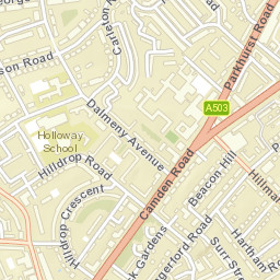 Holloway Street Map