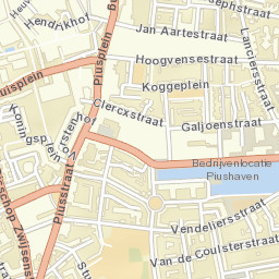 Tilburg Street Map