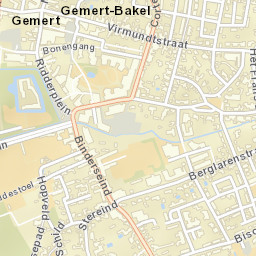Gemert Street Map