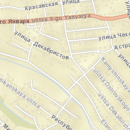 Balashov Street Map