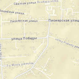 Lysyye Gory Street Map