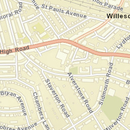 53 A407, Brent, London Street Map