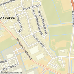 Serooskerke Street Map