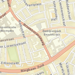 Broekhoven Street Map