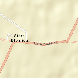 Stara Błotnica Street Map