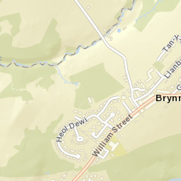 Brynna Street Map